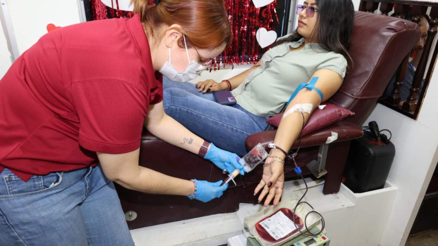 ¡Histórico! Donan 80 unidades de sangre en campaña de Gobierno de Sonora impulsada por ISSSTESON